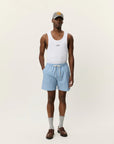 STAN STRIPE SEARSUCKER SWIM TRUNKS - LES DEUX
