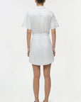Marcy Cotton Mini Shirt Dress