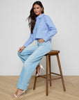 COSETTE CROP HI LOW SHIRT