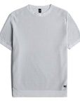 THORN KNIT COTTON T-SHIRT - WAHTS