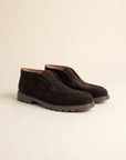 Robert Barakett Darcy Suede Boot – CHOCOLATE - Shoe Pair Hero