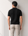 Gran Sasso Popcorn Johnny Polo – BLACK - Mid-Body Back