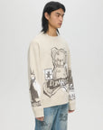 HIGH LOW SWEATSHIRT - DOM REBEL