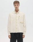 SLEAZER CROPPED OVERSHIRT - DOM REBEL