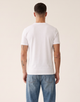 NORREGAARD TONAL T-SHIRT - LES DEUX – WHITE/WHITE - Hero Back
