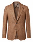 Fugàto Patch Pocket Linen Soft Blazer – Copper - Ghost Front