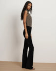 Beverly Velvet Skinny Flare