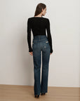 Dylan High Rise Straight Leg