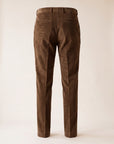 Brandon Corduroy Trousers – SAND – DARK BROWN - Ghost Back