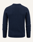 HERRINGBONE CREWNECK