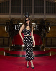 MAE POLKA DOT FLARE SKIRT