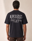 GALLERY T-SHIRT - DOM REBEL – BLACK - Hero Back