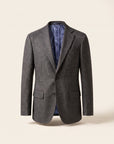 Star Napoli Textured Blazer – SAND – SMOKY GREY - Ghost Front