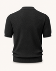 Gran Sasso Popcorn Johnny Polo – BLACK - Ghost Mannequin Back