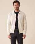 FRADI Milk Collared Cardigan – MILK - Hero Front