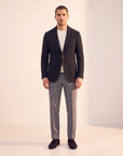 Circolo 1901 Wool Blazer – BLACK - Full Front Model