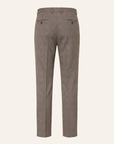CRAIG STR PERFORMANCE STRETCH TROUSER – TAUPE GLEN PLAID - Ghost Back