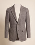Star Easy Herringbone Blazer – SAND – GREY BROWN - Ghost Front
