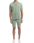 AMOS TOWEL RETRO SHIRT - WAHTS