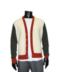 ASCOT TRI COLORE CARDIGAN - GALLIA