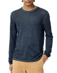 CAMDEN COLD DYE CREWNECK - JOHN VARVATOS