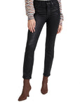 Cindy Ultra High Straight Leg - PAIGE
