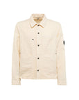 COTTON LINEN OVERSHIRT - CP COMPANY