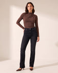 Pistola Evie High Rise Slim Boot Pant — Jet Set – JET SET - Full Front Model