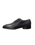 DOUBLE MONK STRAP CROC STAMPED DRESS SHOE - DEBONAIR