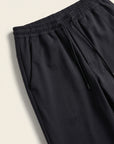 FRADI ST JoggerC Trousers – BLACK - Waist Drawcord Detail