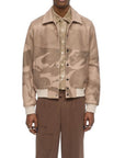 FELTED BOMBER WITH SKETCH DETAILS - DOM REBEL