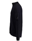 FLEECE KNIT ZIP JUMPER - CP COMPANY