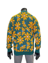 Load image into Gallery viewer, FLOWER JACQUARD CARDIGAN - GALLIA
