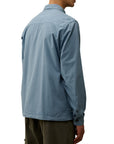 GABARDINE ZIP OVERSHIRT - CP COMPANY