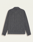 HERRINGBONE COACH JACKET - LES DEUX – BLACK - Ghost Back