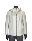 HOODED OVERCOAT WITH INSERT - FRADI