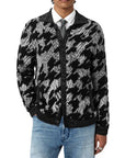HOUNDSTOOTH TERRYJACKET - JOHN VARVATOS