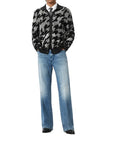 HOUNDSTOOTH TERRYJACKET - JOHN VARVATOS
