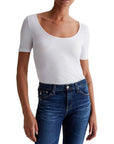 Jaxon Scoop Tee - AG JEANS