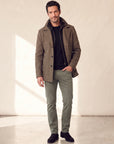 MICHELANGELO SOFT DYE 5 POCKET - ALOE – ALOE - Full Front Model