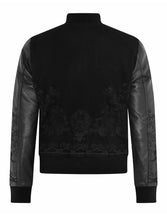 Load image into Gallery viewer, LEATHER SLEEVE BOMBER - RH45
