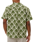 LESLEY FLOWER TILE AOP SS SHIRT - LES DEUX