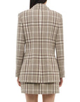 Lillie Peak Lapel Single Breasted Blazer - SIMKHAI
