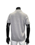 LINEN FULL BUTTON POLO SHIRT - SAND