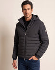 ROVOR Redding Four-Way Stretch Hooded Jacket – BLACK - Hero Front