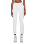 Mid Rise Dazzler Ankle Fray Jeans - MOTHER