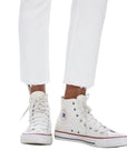 Mid Rise Dazzler Ankle Fray Jeans - MOTHER