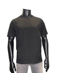 MOCK NECK KNIT T-SHIRT - GRAN SASSO