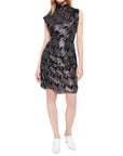 Nori Asymmetric Mockneck Dress - JOIE