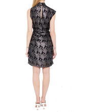 Load image into Gallery viewer, Nori Asymmetric Mockneck Dress - JOIE
